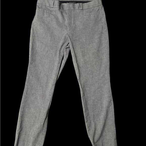 Banana Republic Gray Trousers with Elastic Waistband - Picture 1 of 5